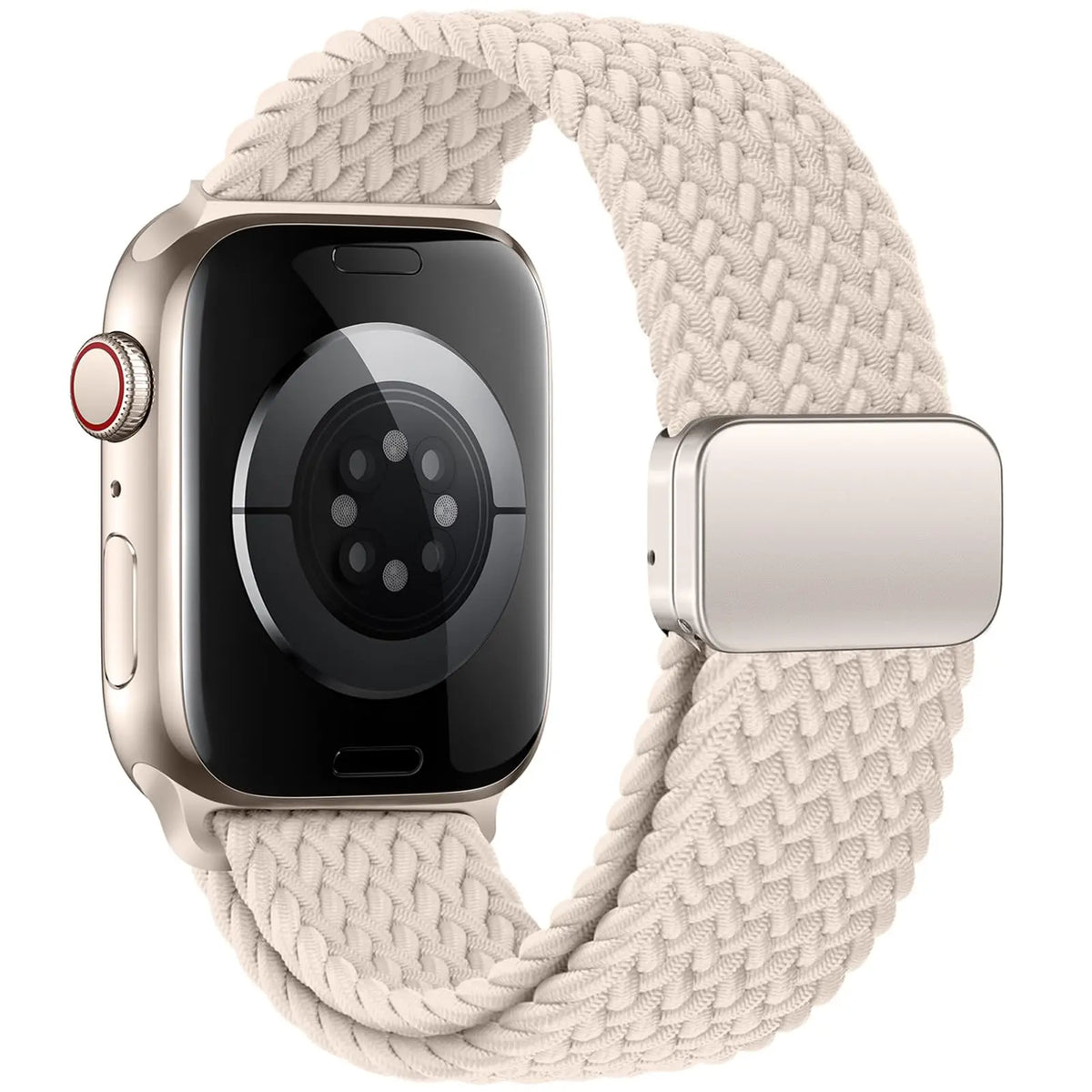 Braided Strap For Apple Watch Bands 40mm 45mm 41mm 44mm 42/46mm 49mm magnetic Bracelet iWatch series se 7 5 6 8 9 10 11 Ultra3 2