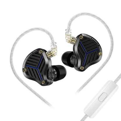 KZ PRX Wired Headphones, Planar Driver, Music Headphones, HiFi Bass Monitor Earbuds, Sports Headset