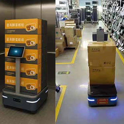 Senfar  Autonomous Mobile Robot AGV Robot Chassis AMR Multi-line  Guided Carry Goods in Factory Workshop Delivery Robot