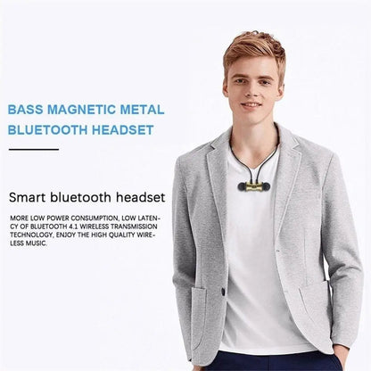 Magnetic Neckband Wireless Earphones Lightweight Neckband Earbuds Sweatproof Outdoor Exercise For Gym Workout Travel Accessories