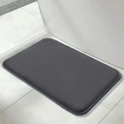 Super Absorbent Coral Velvet Non Slip Bath Floor Door Mat For Bathroom Household Home Decoration