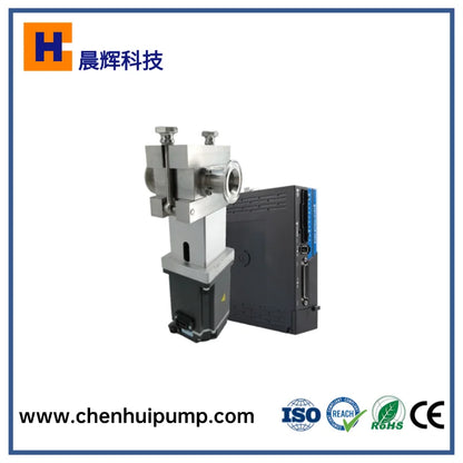 High Viscosity liquid Gear Micro Pump Meter Food Grade Oil Honey Milk Juice Pump Cream Transfer Gear Pump With 750W Servo Motor