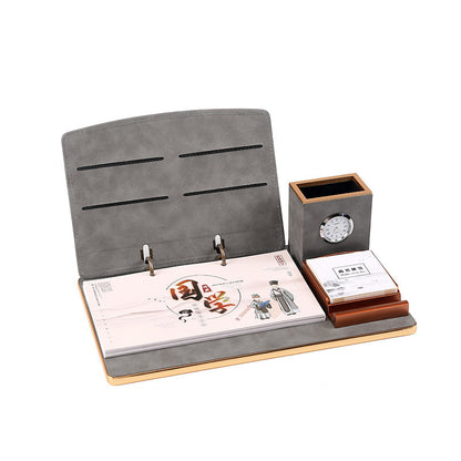 Rabbit Year Calendar Wooden Table