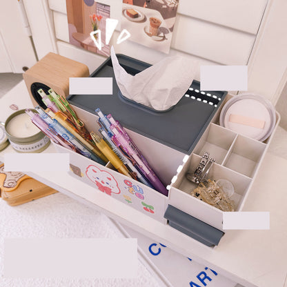 Yilan Simple Desktop Storage Box Creative Tissue Box