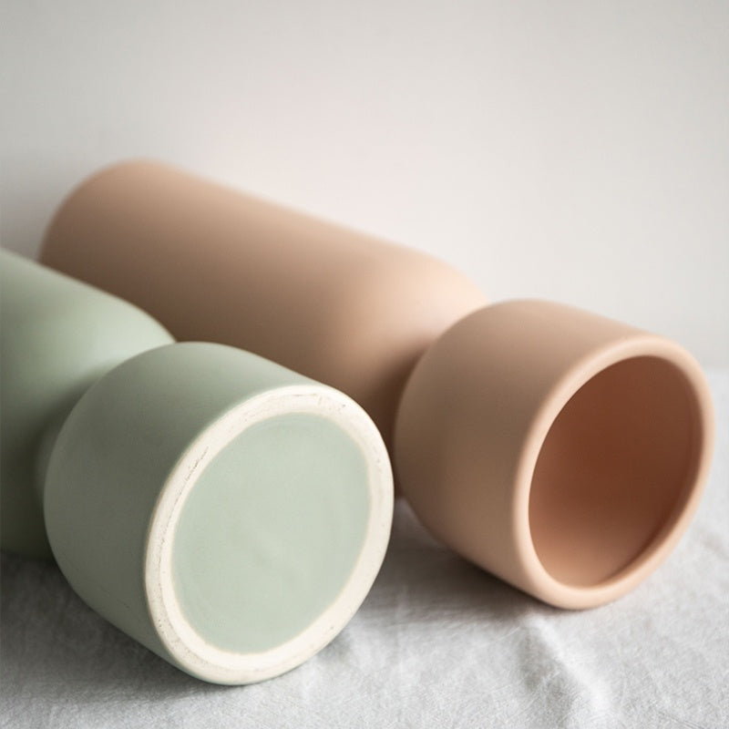 Morandi Nordic Ceramic Vase Model Room TV Cabinet Decoration Decoration