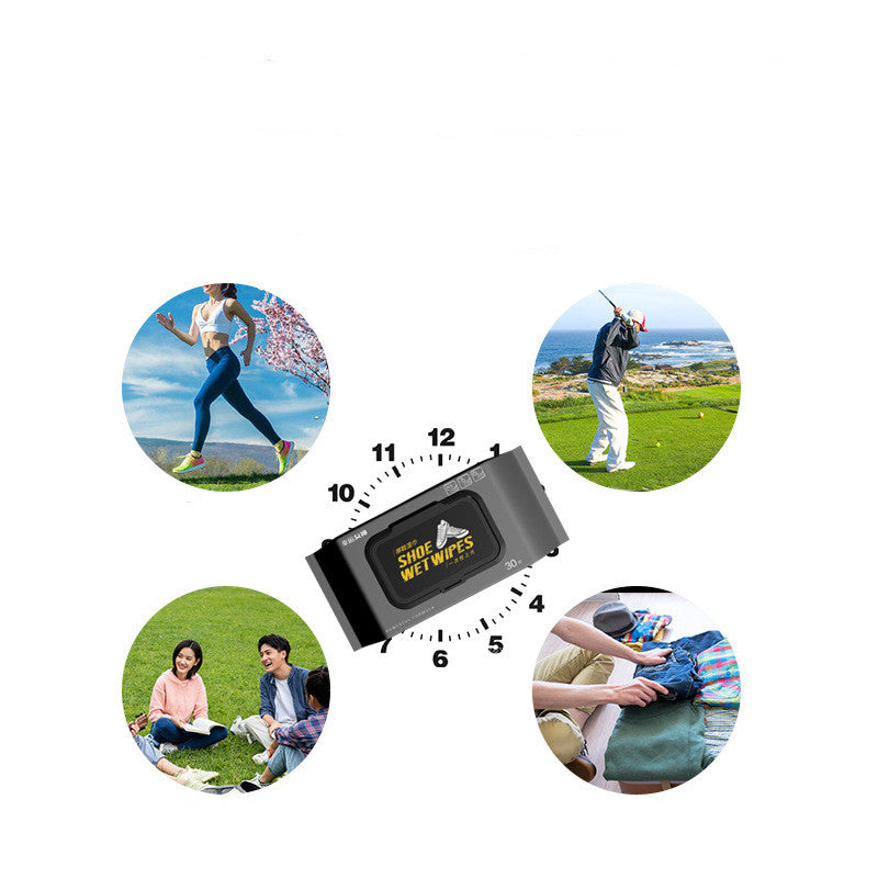 Small White Shoes Wipes To Remove Stains Without Washing