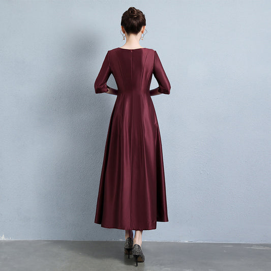 Chinese Style Dress Long Happy Mother-in-law Wedding