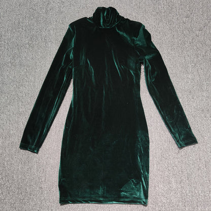 Bandage Dress Sexy Leaky Back Tight Party Dress