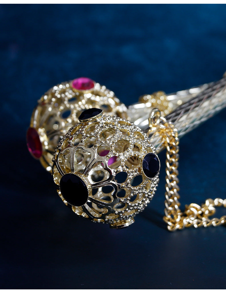 Linglong Ball Solid Color Design Art Craft Umbrella