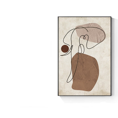 Modern Minimalist Living Room Sofa Background Wall Hanging Painting