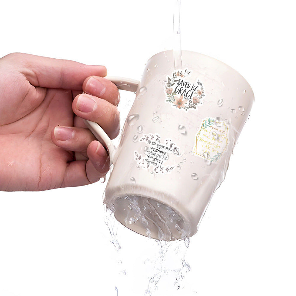 Cross-border Bible Graffiti Notebook Luggage Scooter Waterproof Stickers