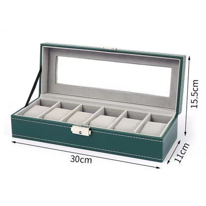 Dark Green Watch Storage Box Watch Display Packaging