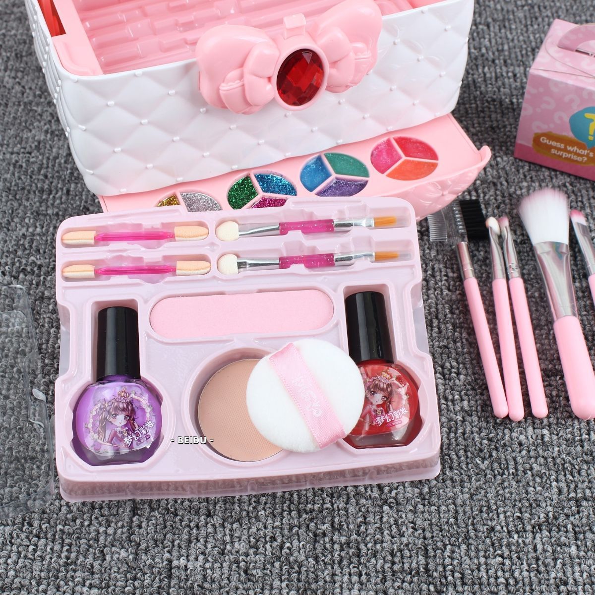 Makeup Gift Box Washable Multifunction Cosmetic Box Nail Polish Toy