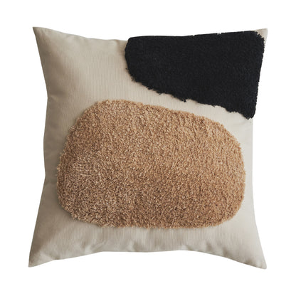 Living Room Sofa Embroidered Plain Color Home Cushion