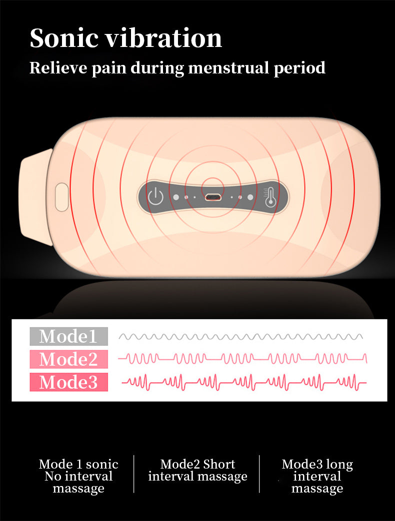 Belt Vibration Relief Electric Moxibustion Warm Belt