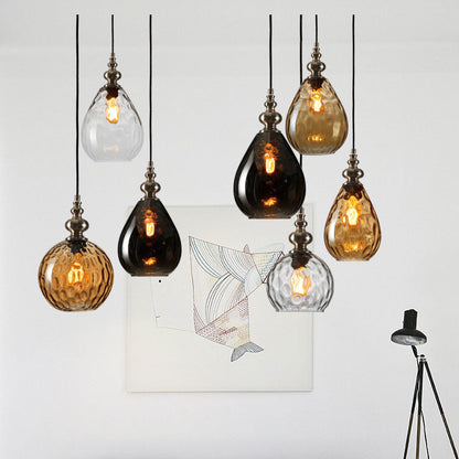 Simple Creative Retro Single Head Small Chandelier