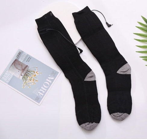 USB Temperature Regulating Electric Heating Socks