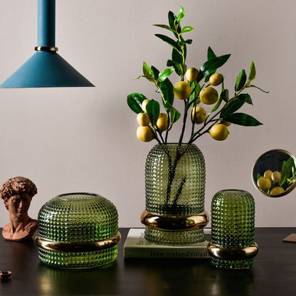 Nordic Creative Primary Color Glass Vase