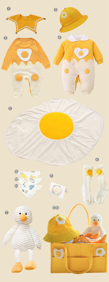 Newborn Gift Box Summer Baby Suit Newborn Dress Princess Full Moon Gift Newborn Baby Supplies