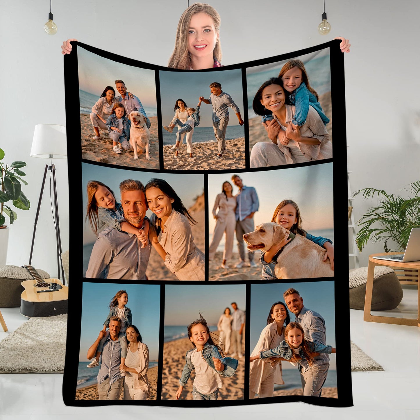 Stylish Air Conditioned Office Lunch Blanket