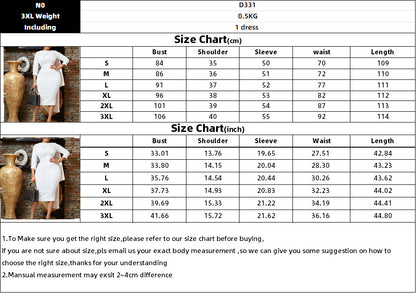 New Temperament Pure Color Ol Package Hip African Plus Size European And American Style Dress