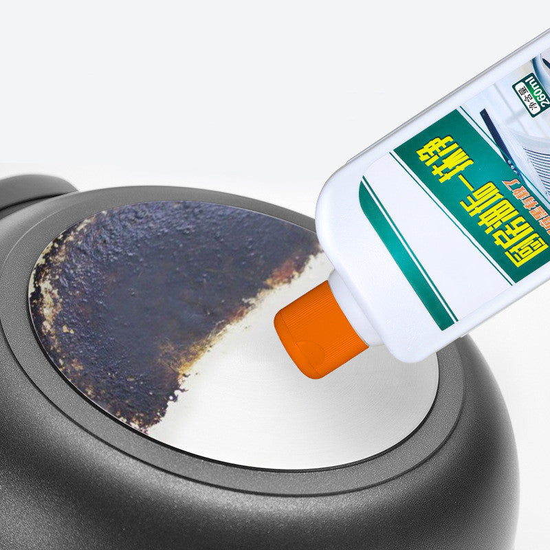 Kitchen Heavy Oil Pan Bottom Black Cleaner