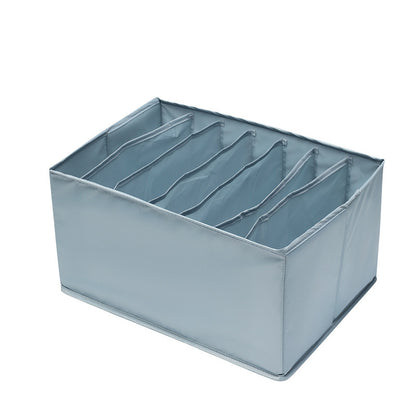 Hot Washable Underwear Storage Box With Foldable Divider