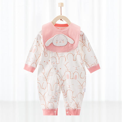 Baby's Pure Cotton Thermal Jumpsuit