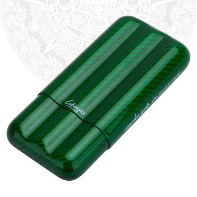 Two-pack Of Carbon Fiber Portable Cigar Tubes Gift Box