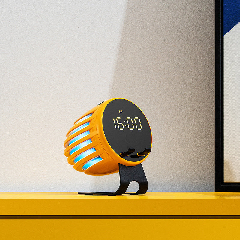 Chasing Light Sensor Breathing Light Phone Bracket Clock Audio