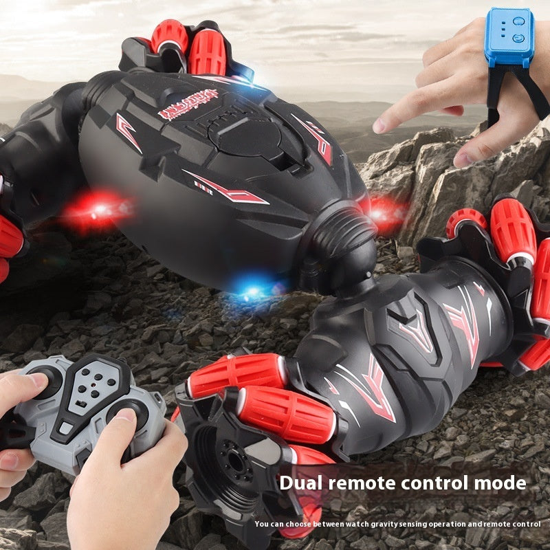 Gesture Sensing Remote Control Car Stunt Twist Car Four-wheel Drive Off-road Vehicle