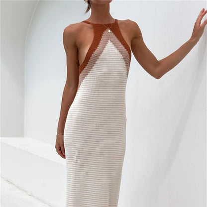 Long Knit Skirt Panel Bikini Plus Size Beach