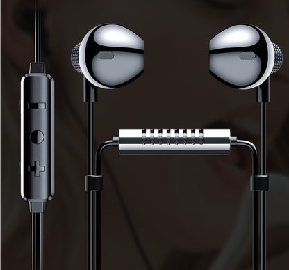 Dual Microphone Sound Card Wired Headset In-ear