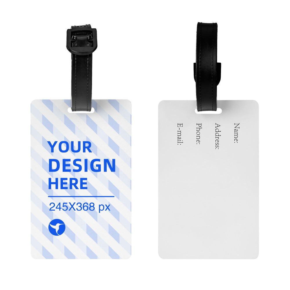 Create Your Own Easy To Hang Luggage Tag With High Identification