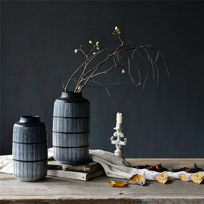 American Retro Polished Glass Vase Ornaments