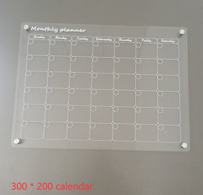 Acrylic Message Board Note Board Exhibition Board