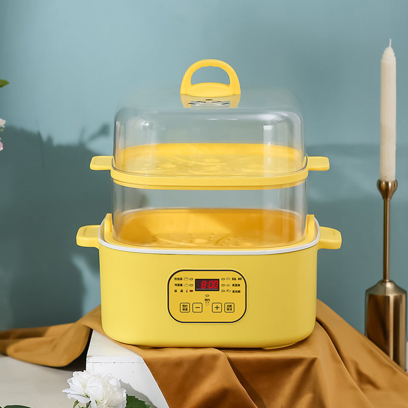 Multifunctional Electric Heating Pot Electric Steamer Multi-layer Household Large Capacity