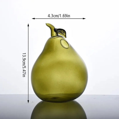 Fruit Series Pomegranate Glass Modeling Creative Vase