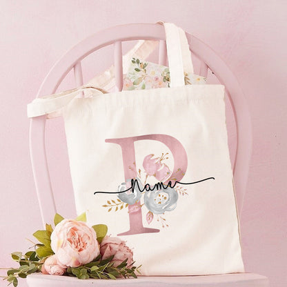 Monogrammed Canvas Bag Women's Tote