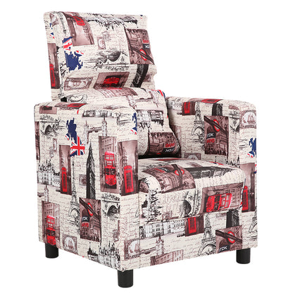 European Style Single Person Cloth Sofa