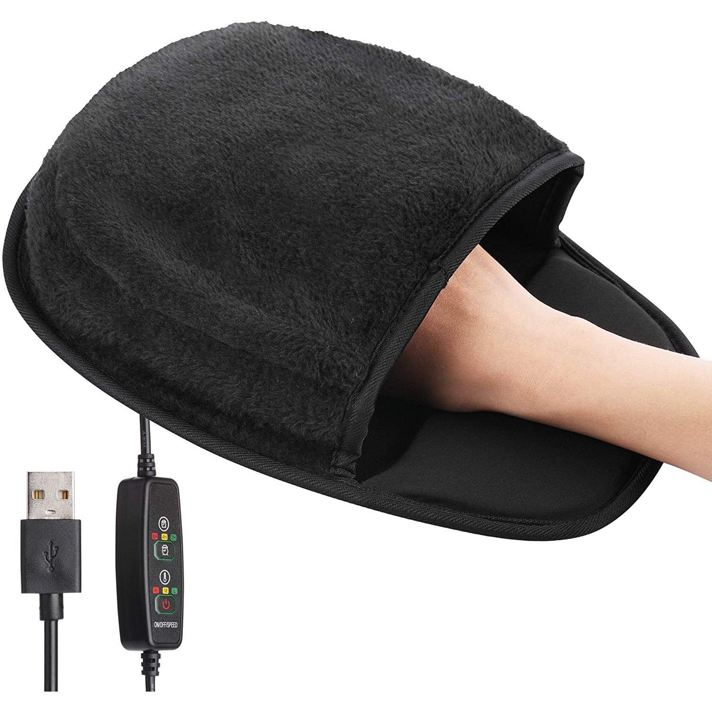Adjustable Temperature USB Heating Cold Protection In Winter Office Heated Mouse Pad