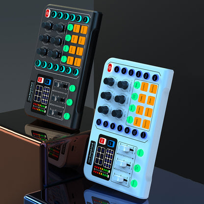 Fashion Minimalist Sound Card Support 48v Microphone