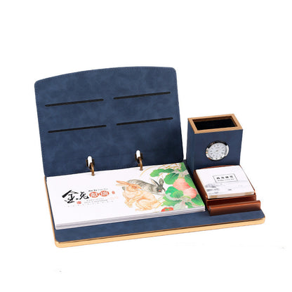 Rabbit Year Calendar Wooden Table