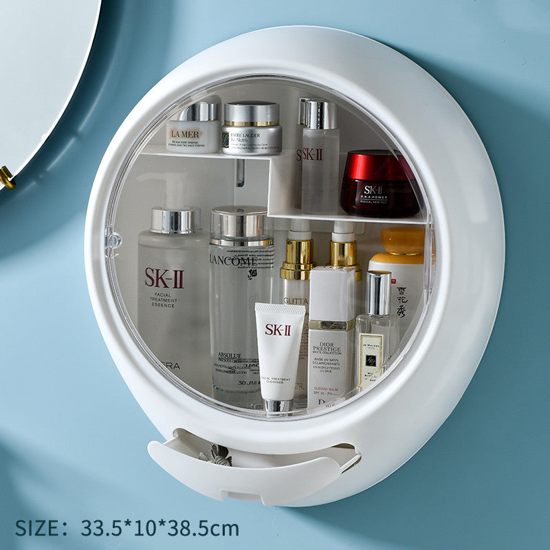 Wall-mounted Plastic Cosmetic Storage Box