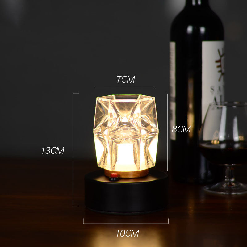Bar Atmosphere Table Crystal Lamp Led LightsCharging