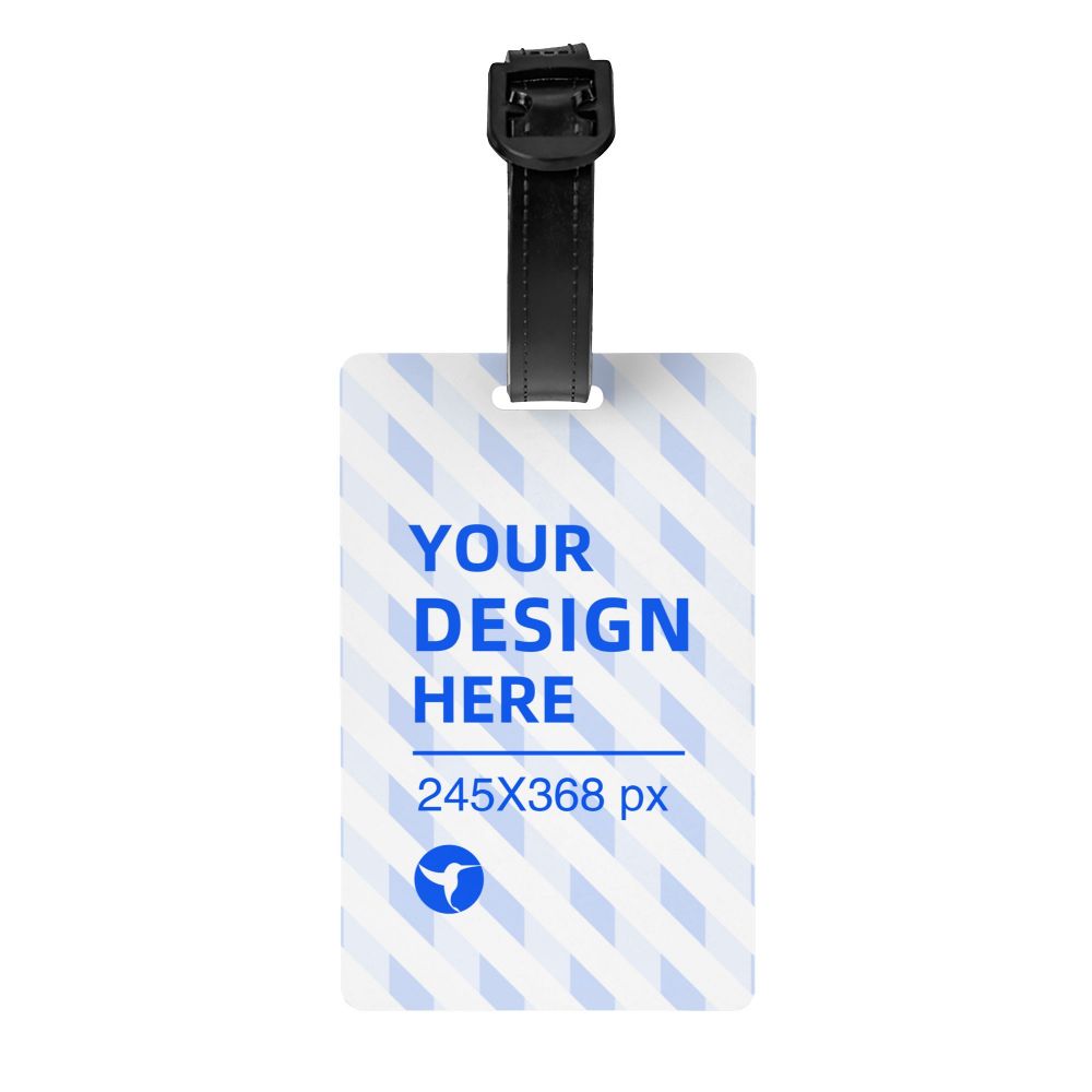 Create Your Own Easy To Hang Luggage Tag With High Identification