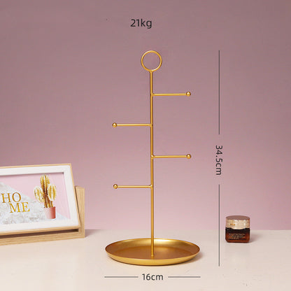 Dressing Table, Earrings, Earrings, Jewelry Stand, Small Tray