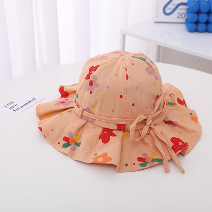 Girl's Fisherman Hat Sun Protection Sunshade