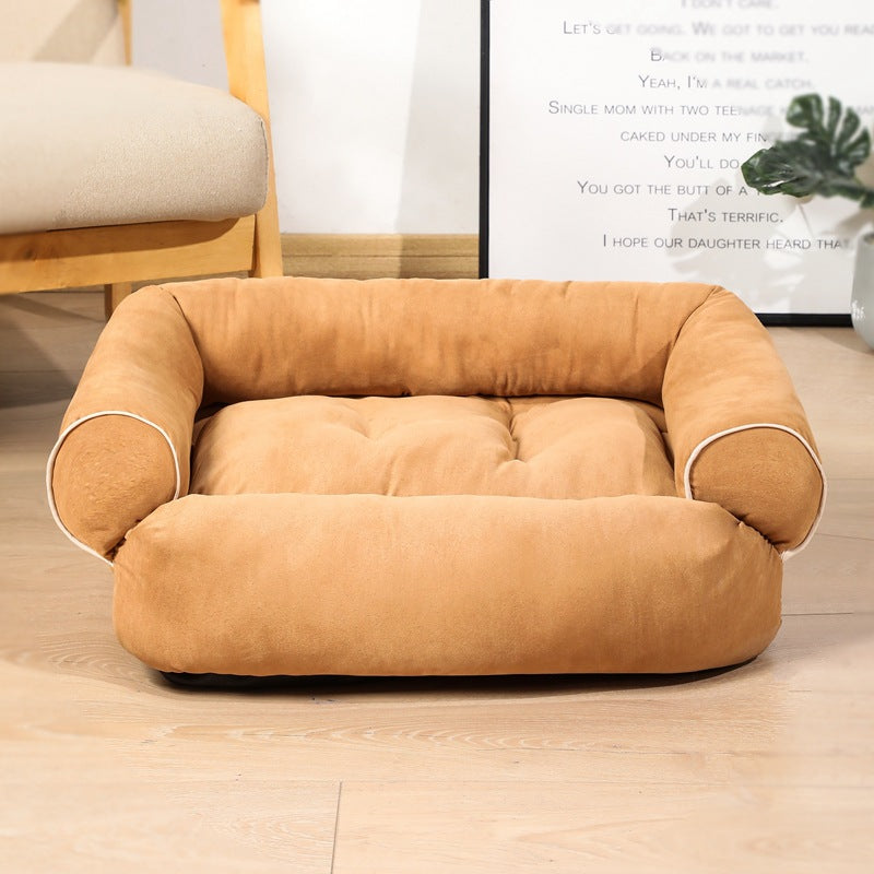 New Dog Bed Sleeping Sofa Pet Winter Warm House