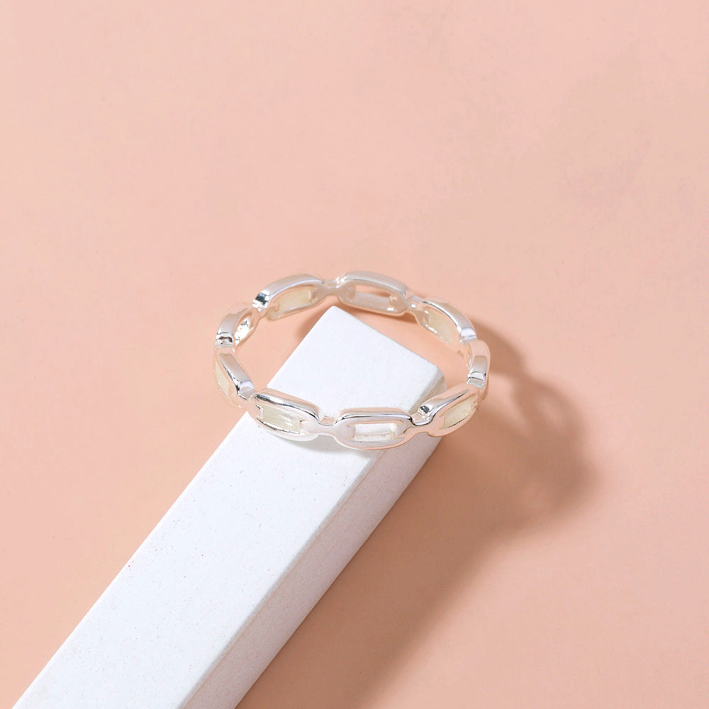 Glow-in-the-dark brass ring